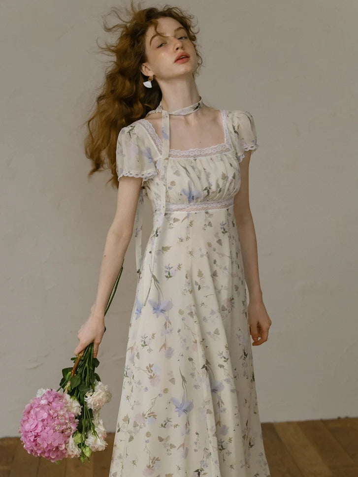 Lily's Ivory Blossom Summer Dress