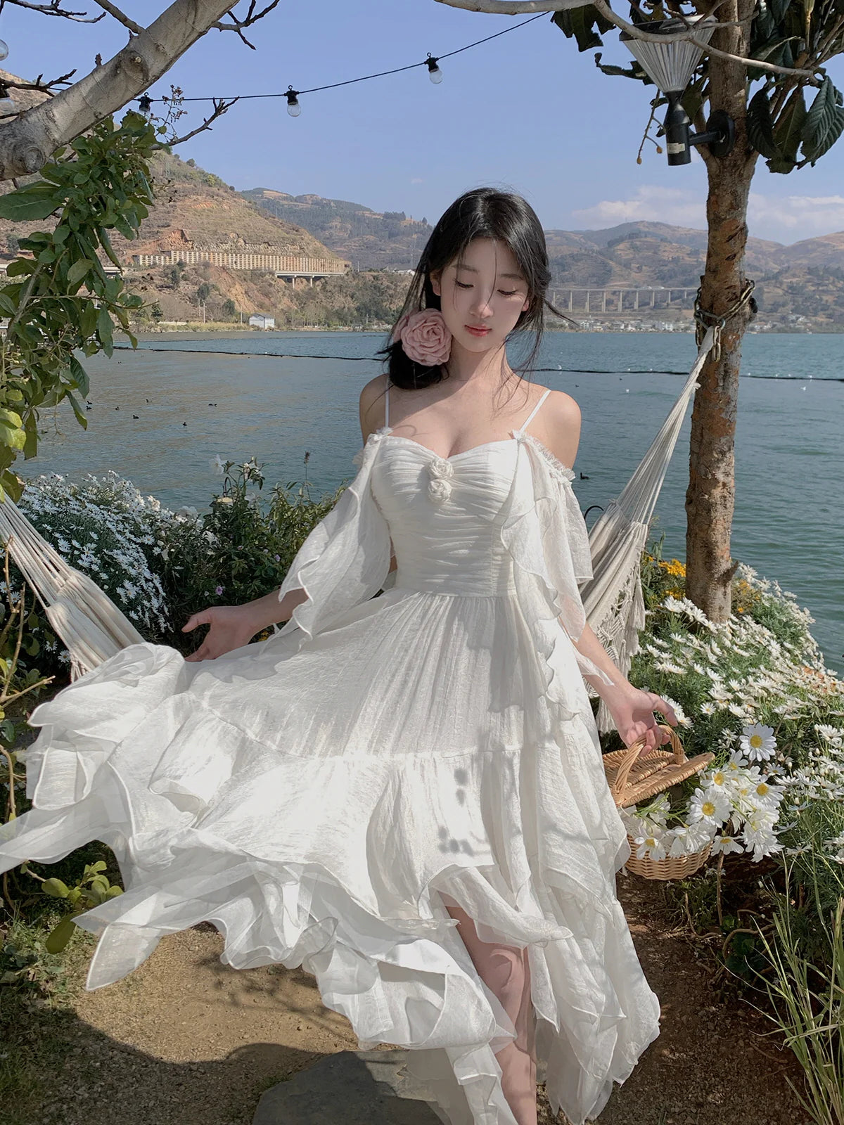 Flora's Fairy Feather Dress