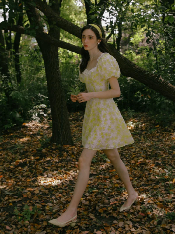 Golden Daisy's Serenade Dress