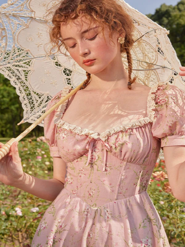 The Enchanted Walk in the Blossom Gown Dress