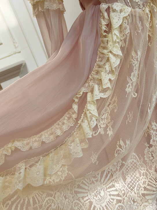 Victorian Rose Lace Princess Dress