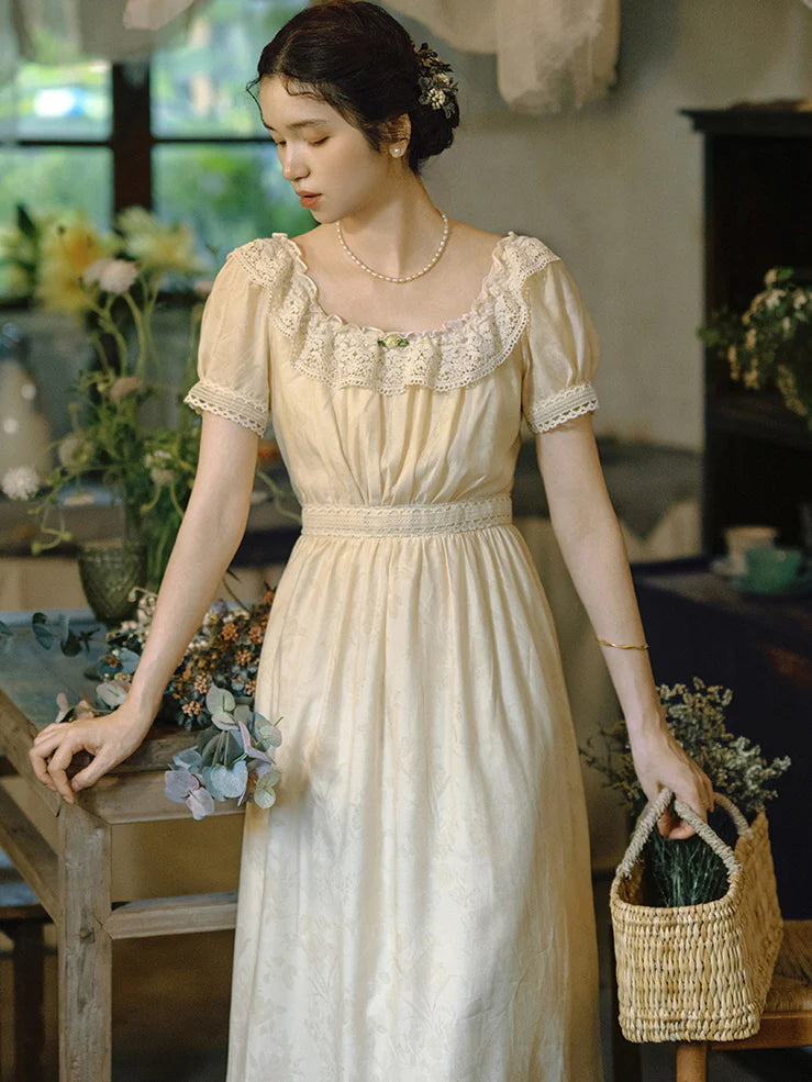 Emily's Graceful Bloom Summer Dress