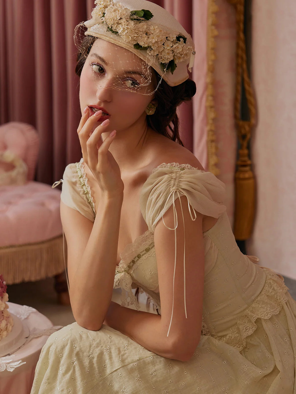 Emma's Graceful Garden Dress