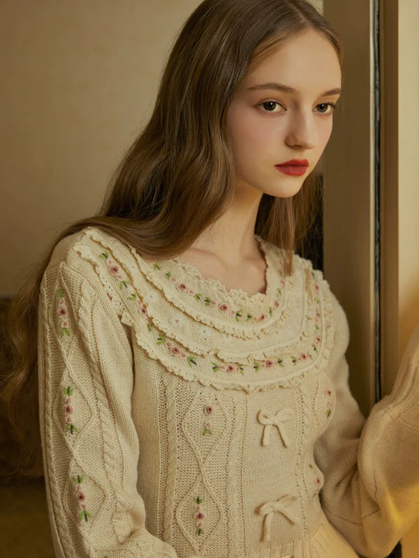 Fairytales in Bloom Knit Dress