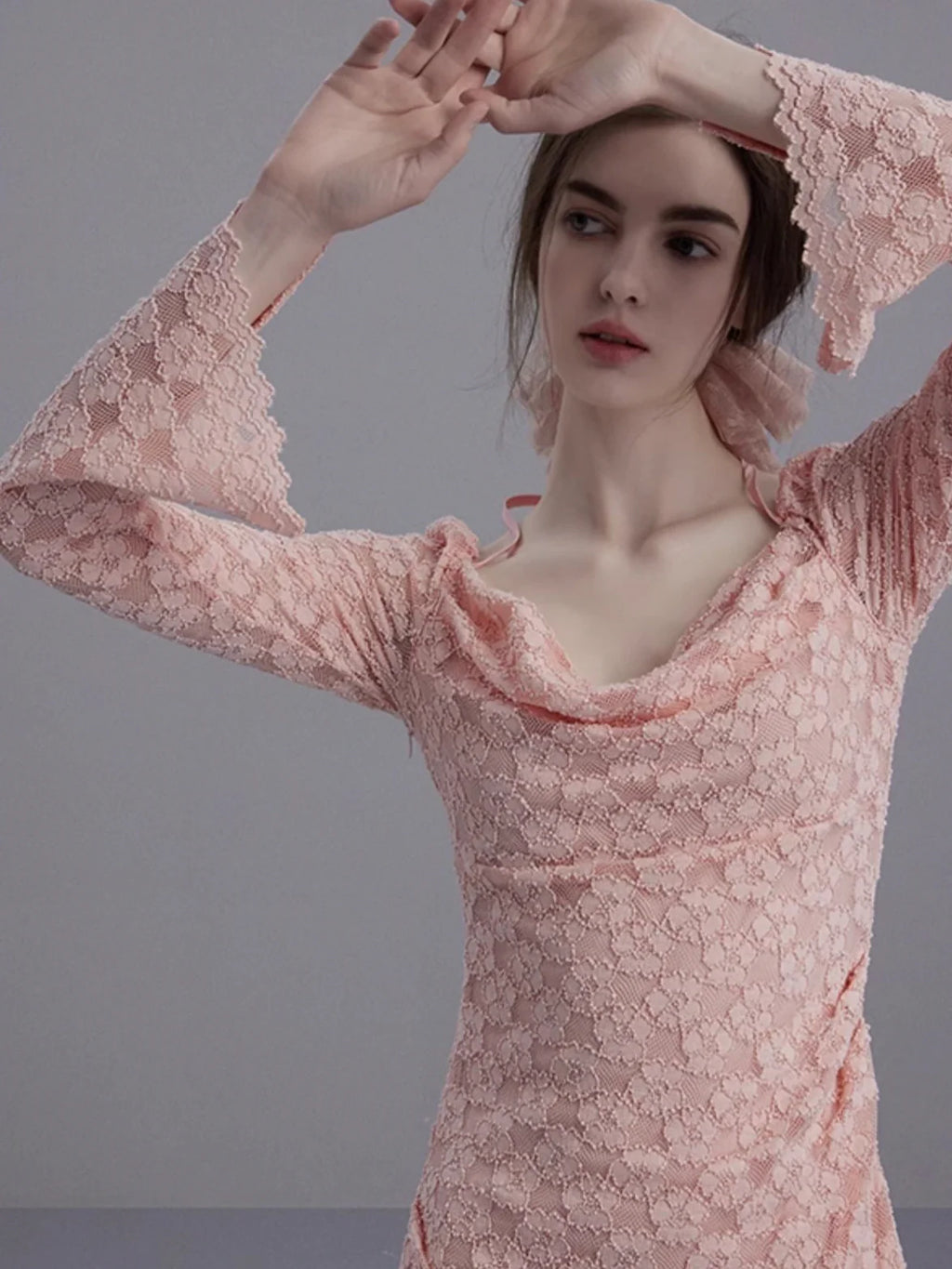 Blush Lace Fairy Dress