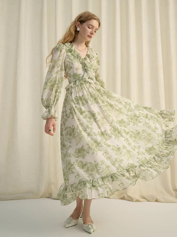 Garden Fairy's Green Rose Dress