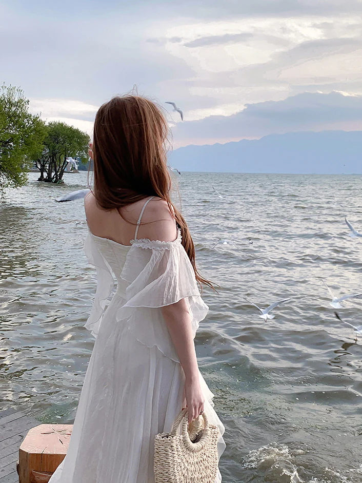 Flora's Fairy Feather Dress