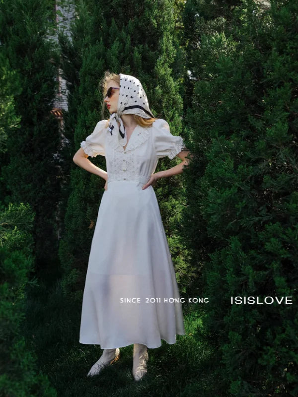 White Garden Enchantment Dress