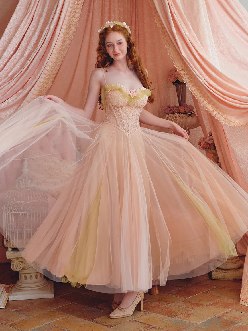 Blossom Reverie Princess Gown