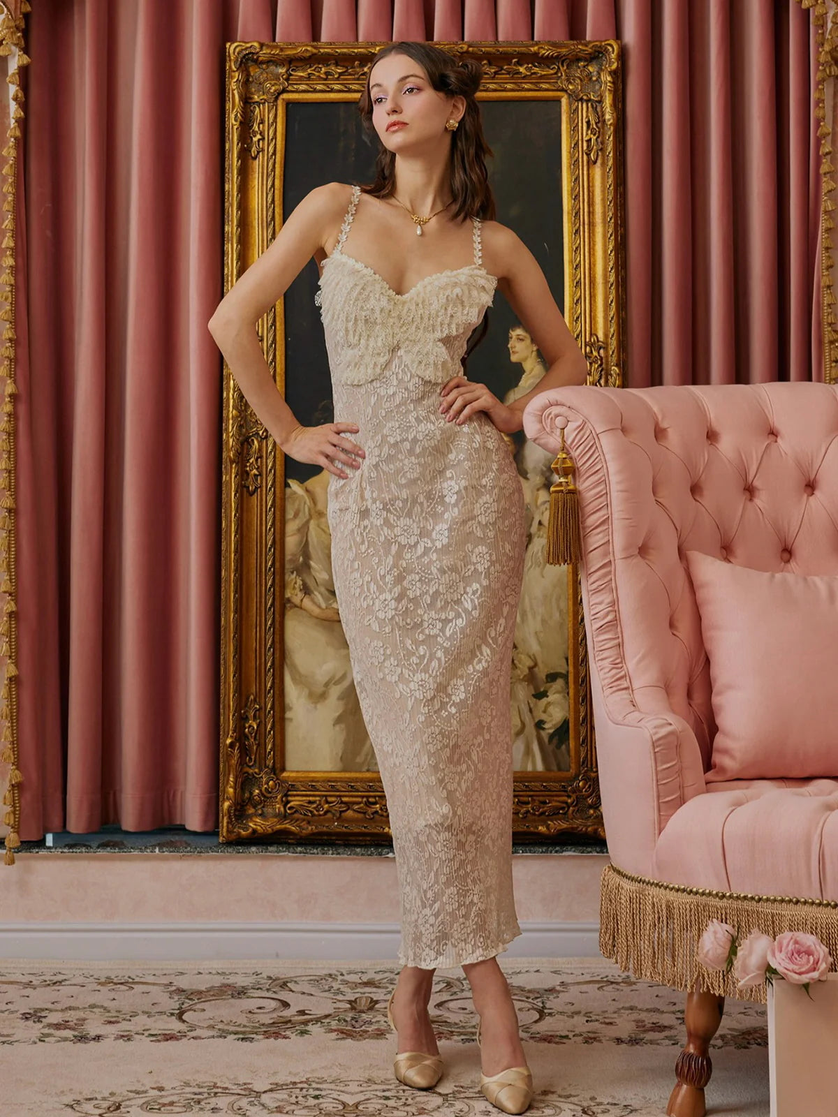 Enchanted Lace Elegance Dress