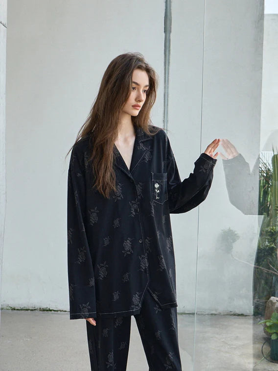 Black Rose Vintage Nightgown