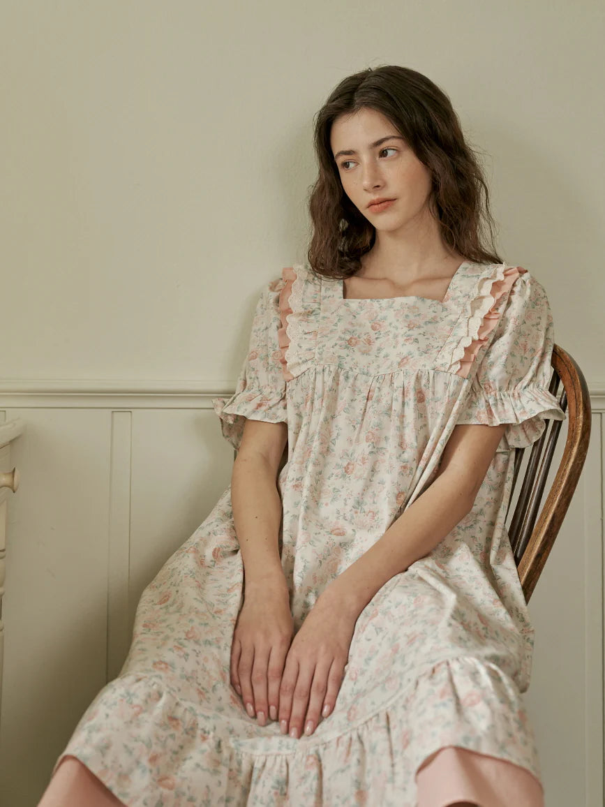 Florence Half-Sleeve Summer Nightwear