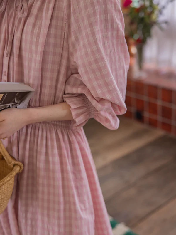 The Romantic Checkmate Dress