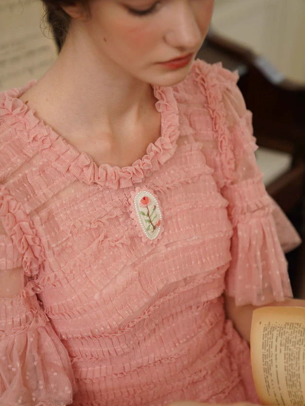 Rosewood Ruffle Tiered Dress