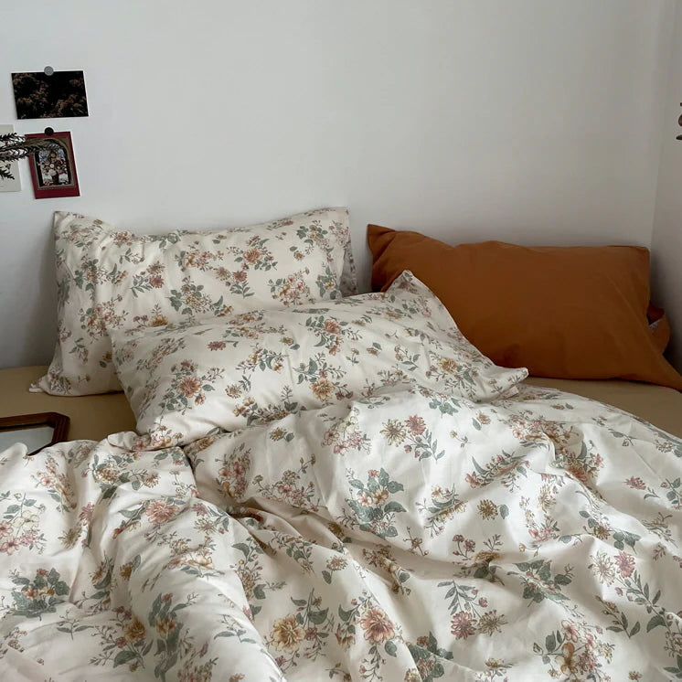 Rustic Floral Serenity Bedspread Set