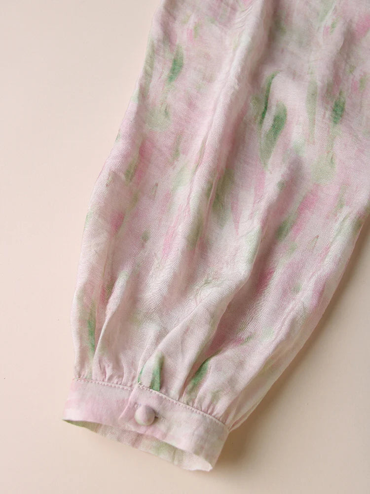 Pastel Dream Tencel Floral Dress