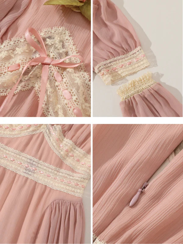 Literary Rose Symphony Dress