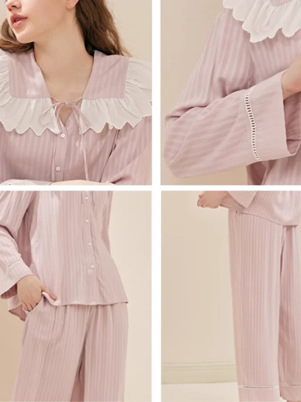 Pastel Ruffle Dream Pajama Set