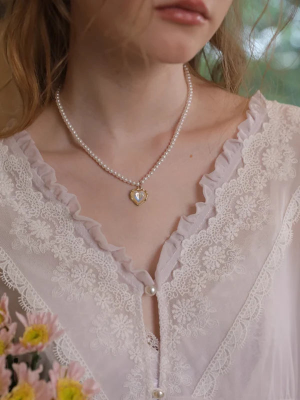 Angel's Embrace Pink Purple Nightgown