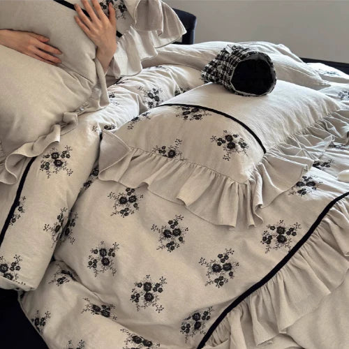 Vintage Blossom Nightfall Bedding Set