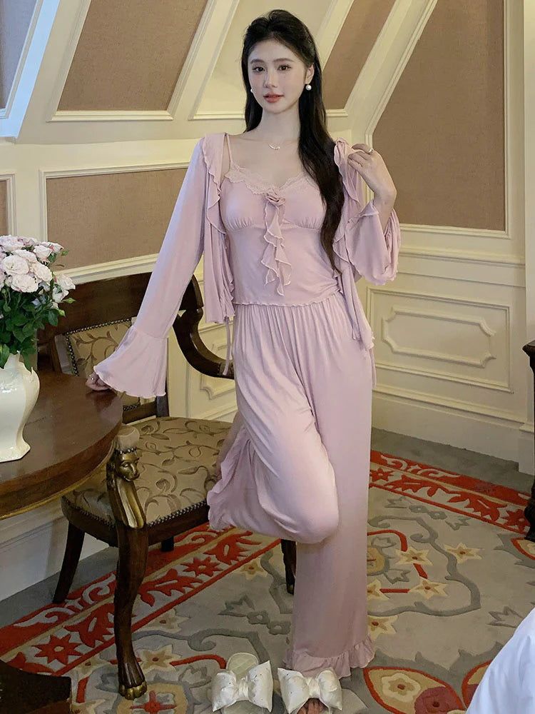 Whimsical Blossom Loungewear Set