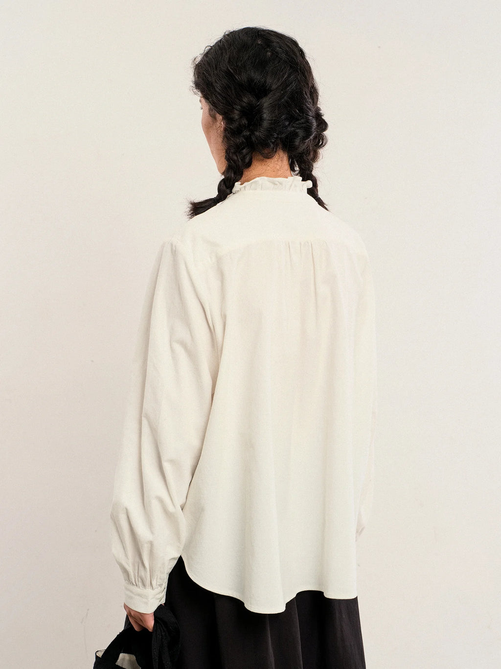 Winter Floral Lace Blouse