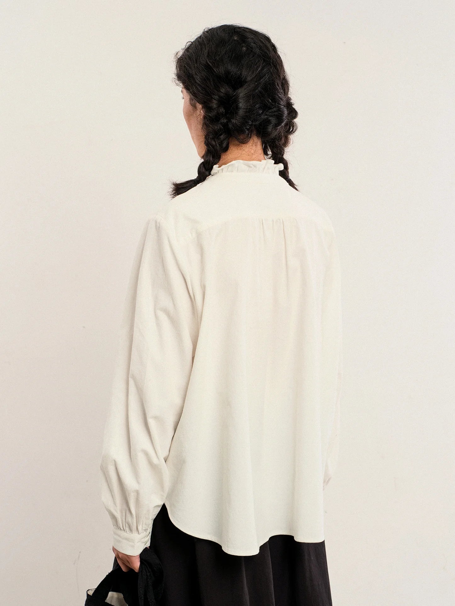 Winter Floral Lace Blouse