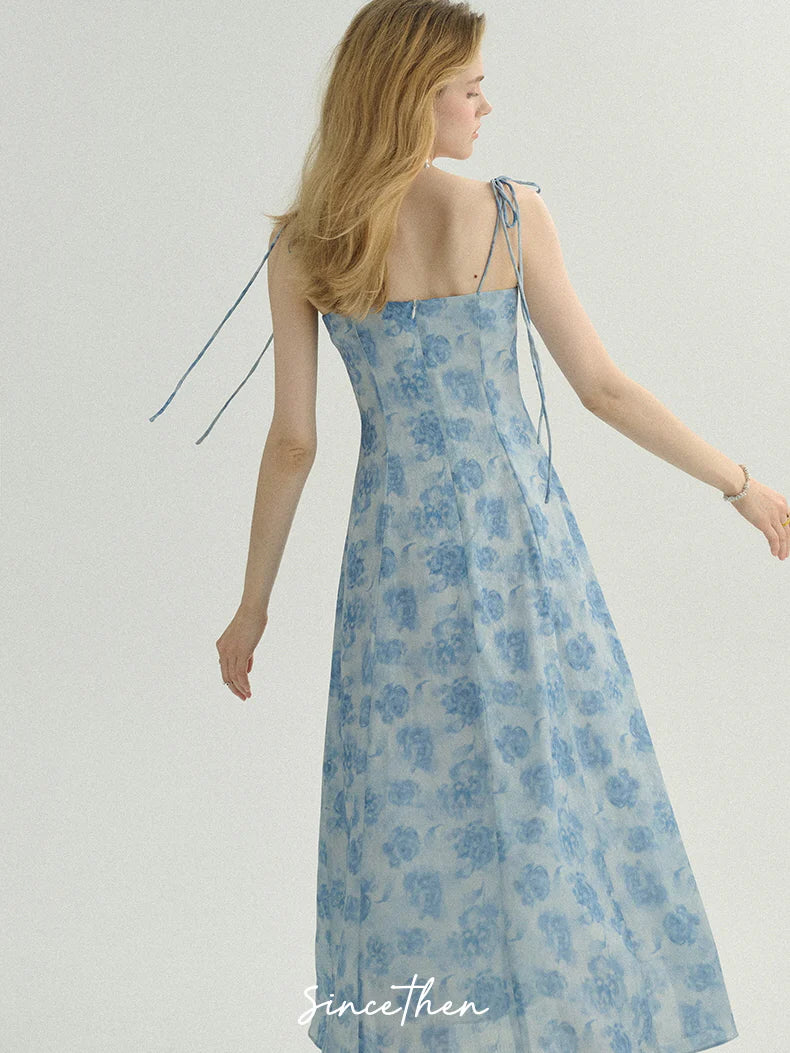 Enchanted Blue Rose Fairy Dress