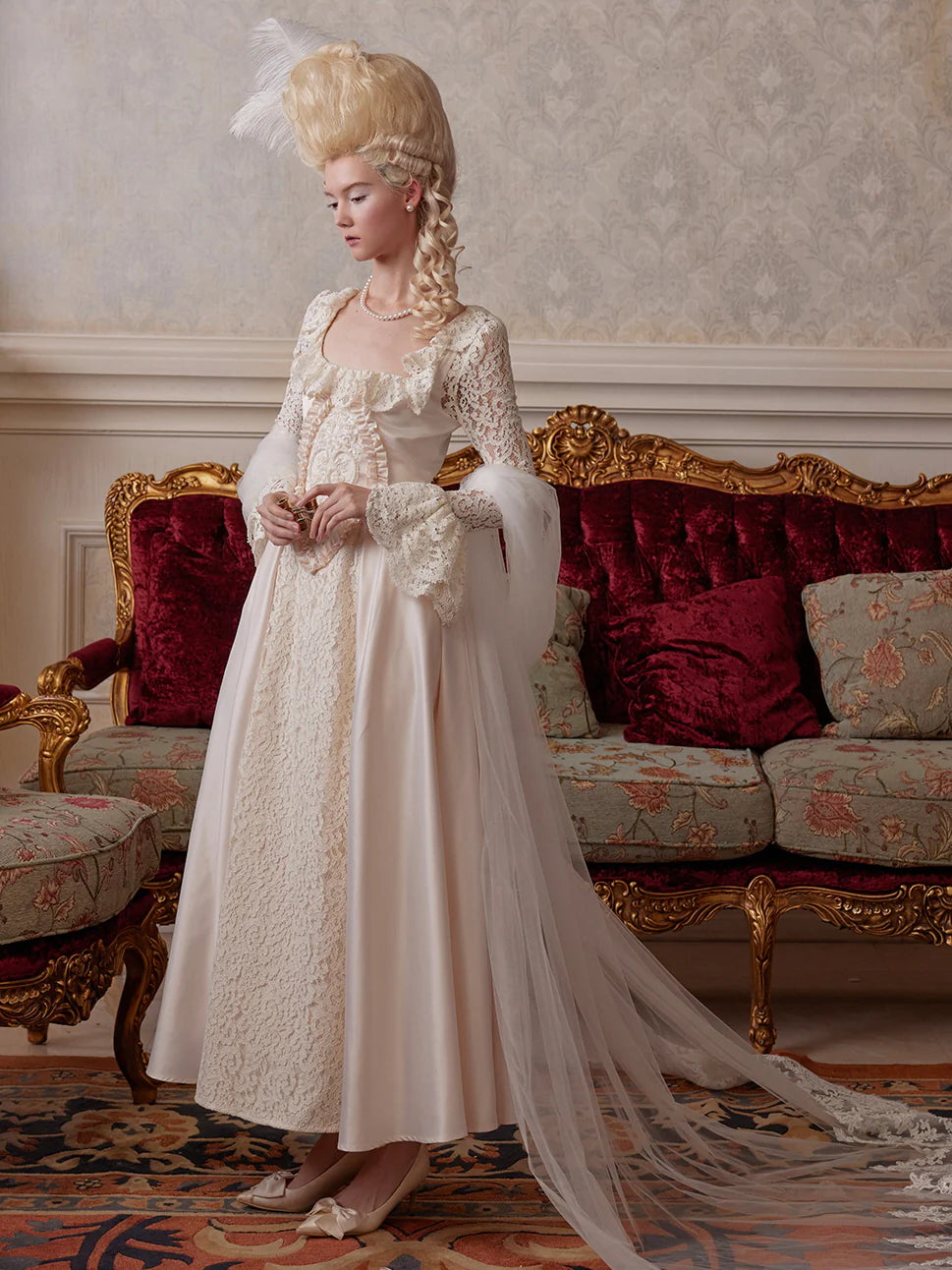 Rococo Lace Elegance Dress