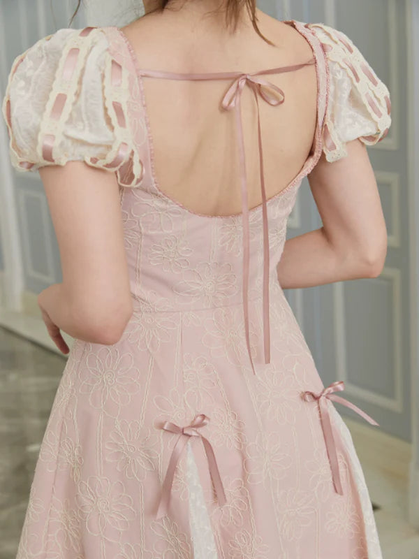 The Pink Flower Princess of the Palace Dress