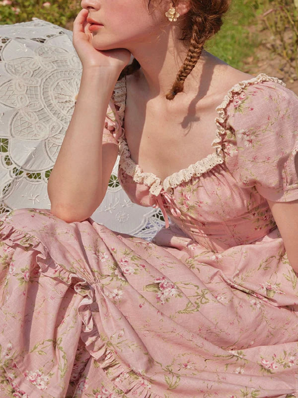 The Enchanted Walk in the Blossom Gown Dress