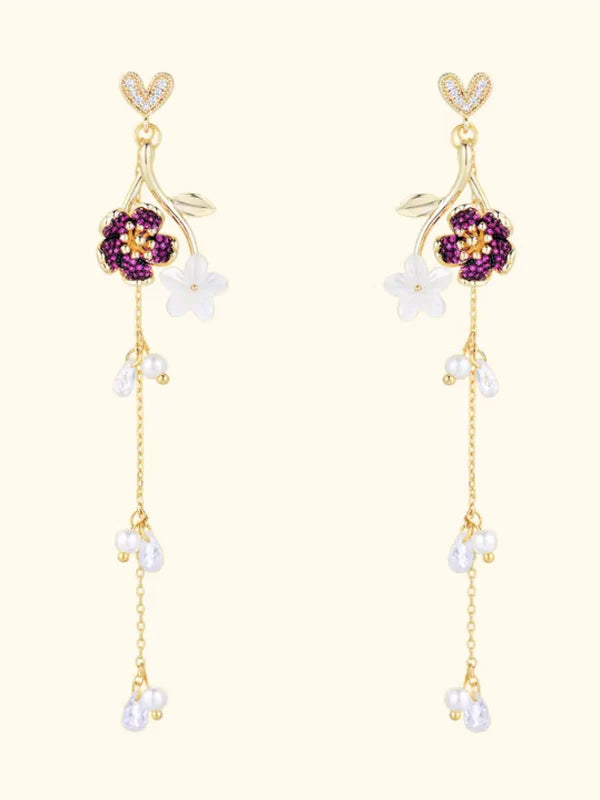 Flower Surgical Earrings