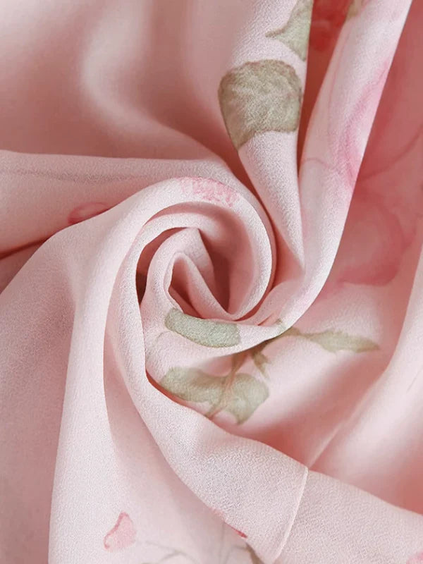 Rose Princess Chiffon Dress