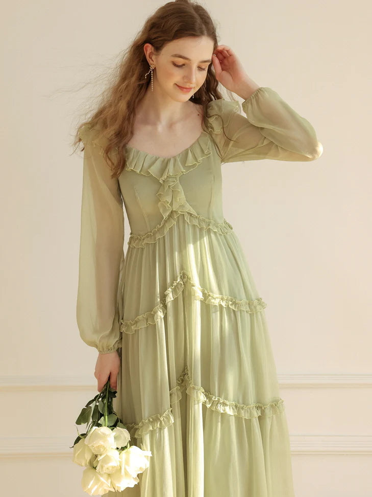Aurora's Green Fairy Dress