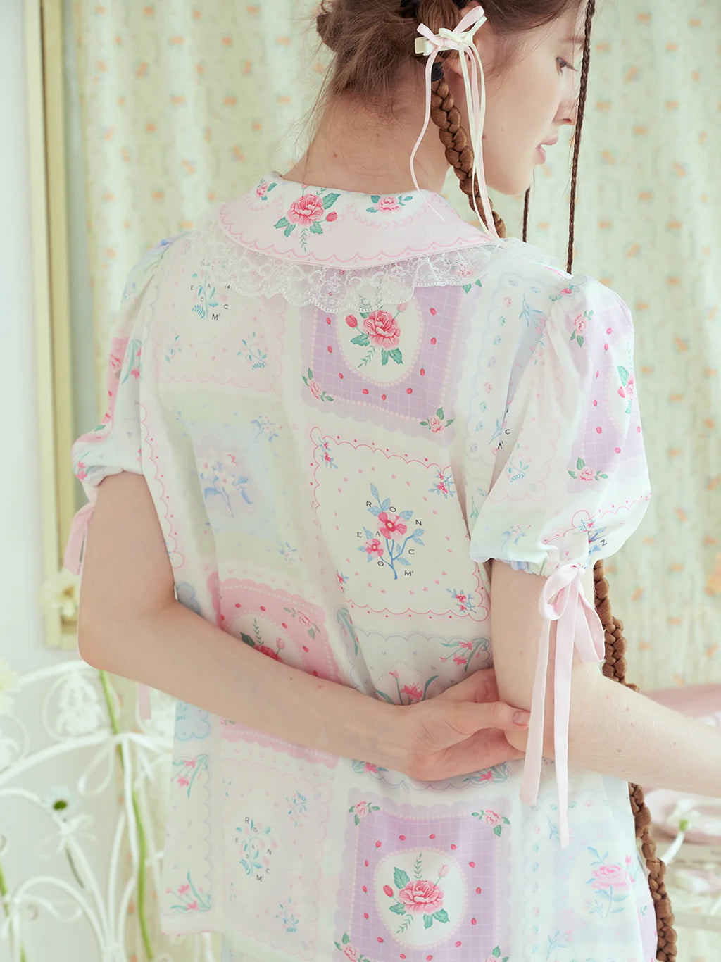 Pastel Patchwork Pajama Loungewear