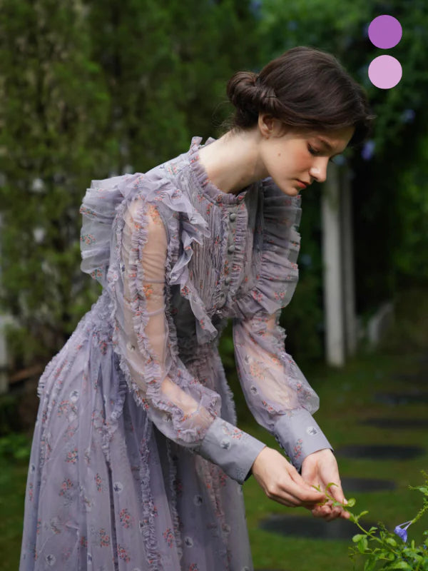 Whispering Garden Fairy Ruffle Dress