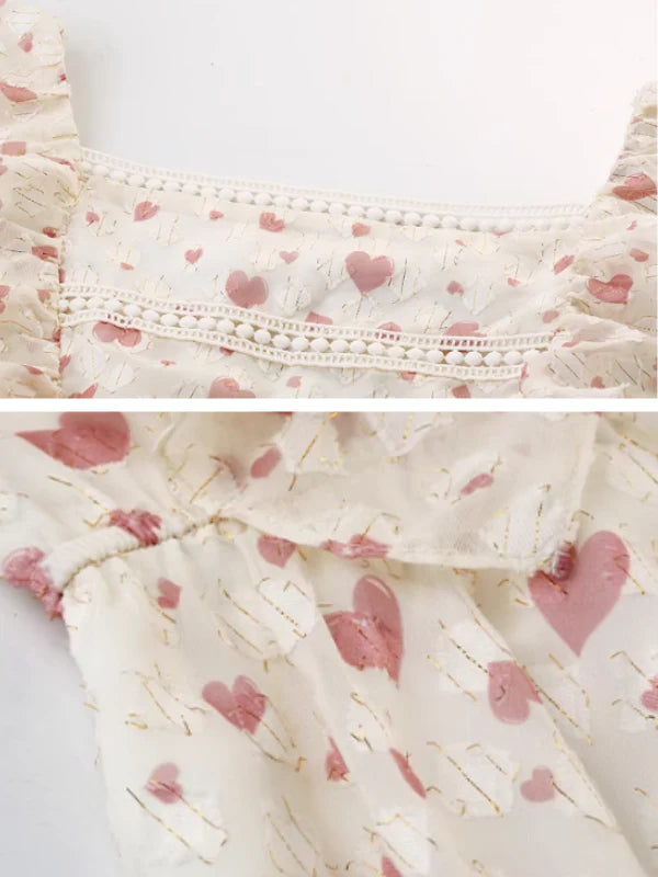 Sweetheart Whispers Chiffon Dress