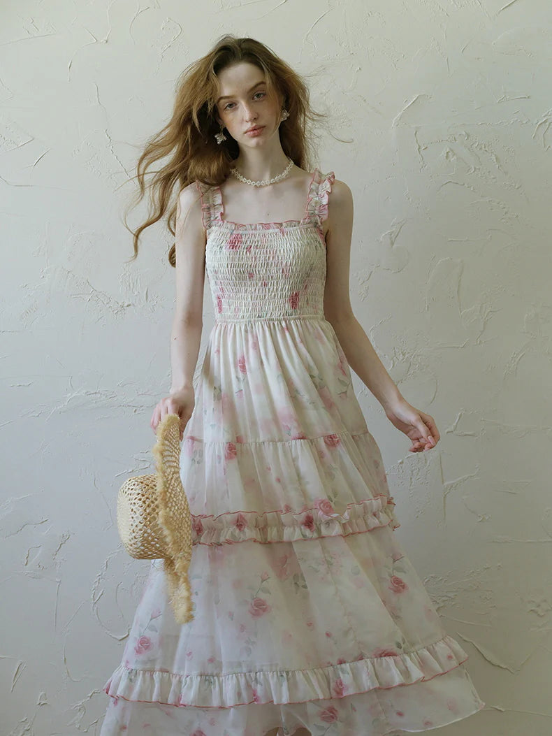 Enchanted Rose Garden Summer Dress