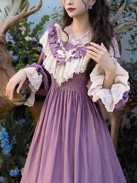 Fairy Woodland Lavender Dress