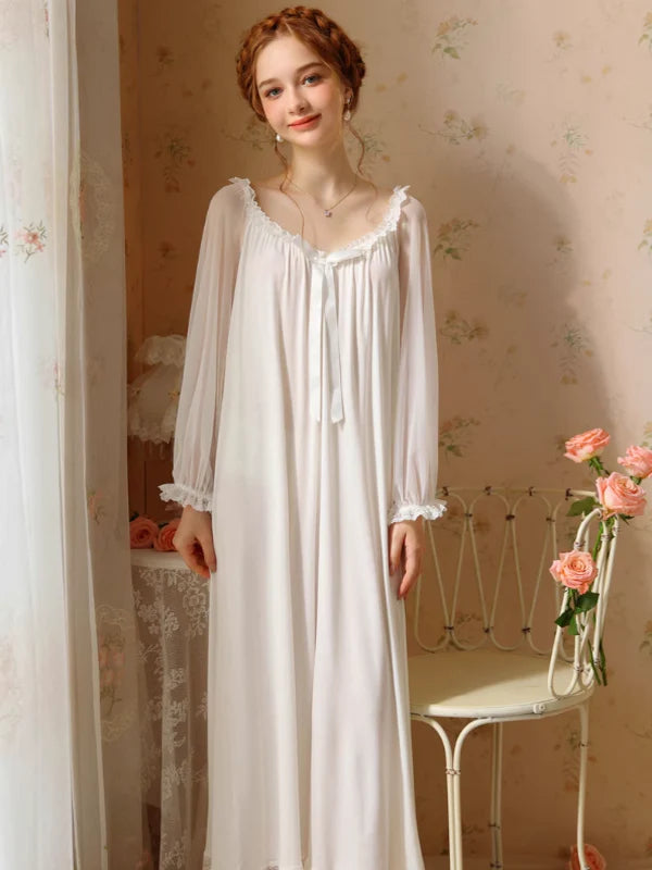 Whispering Fairy Delicate Lace Nightdress