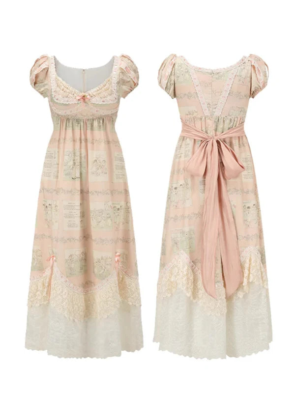 Blush Storybook Lace Dress