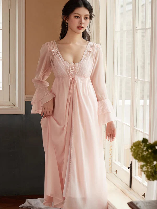 Princess Flair Pink Nightgown Set