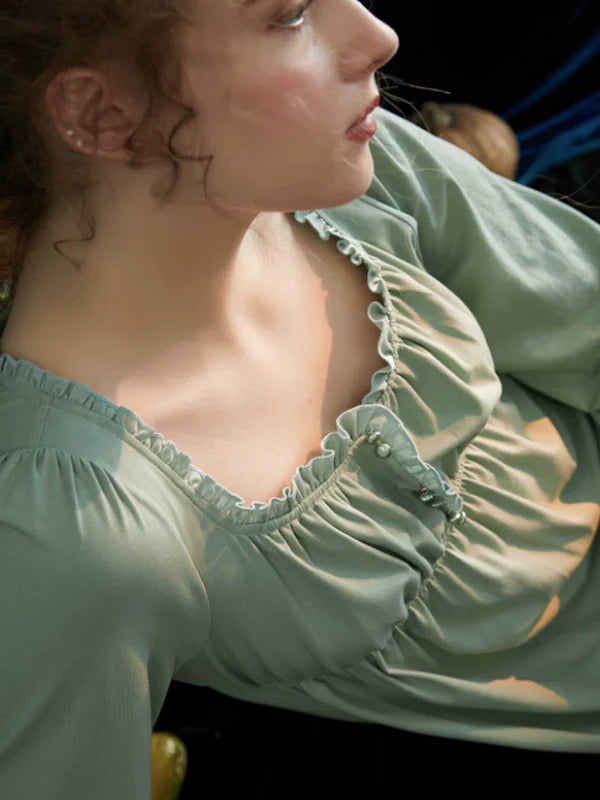 Emerald Elegance Story Nightgown