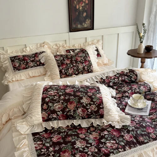Royal Rose Cotton Bedding Set
