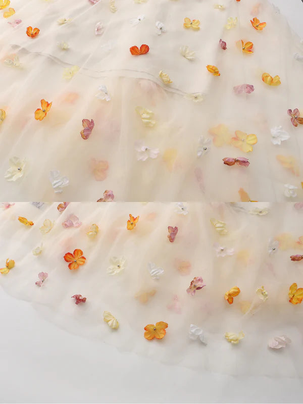 Butterfly Garden Mesh Dress