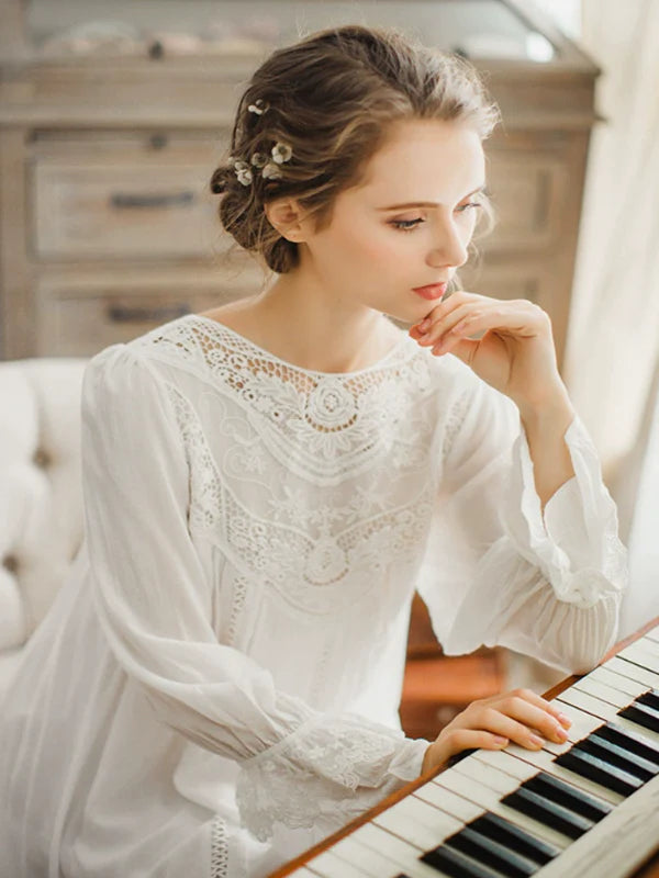 Dream of Vintage Lace Nightgown