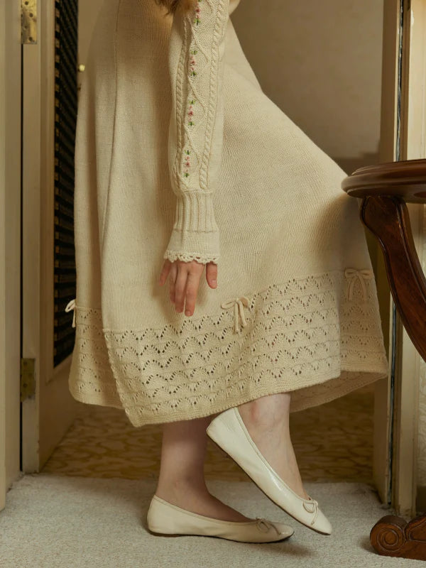 Fairytales in Bloom Knit Dress