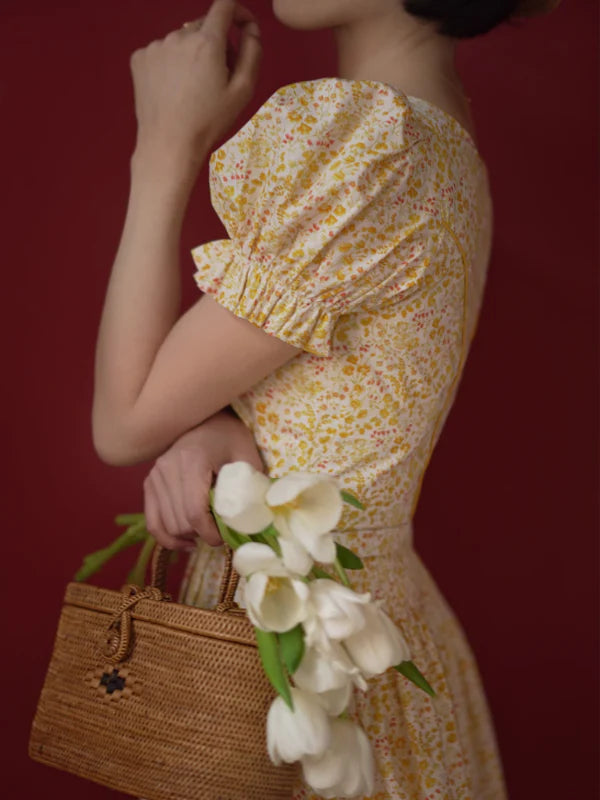 Dollhouse Dream Yellow Dress