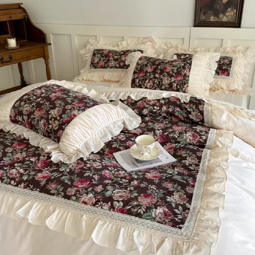 Royal Rose Cotton Bedding Set