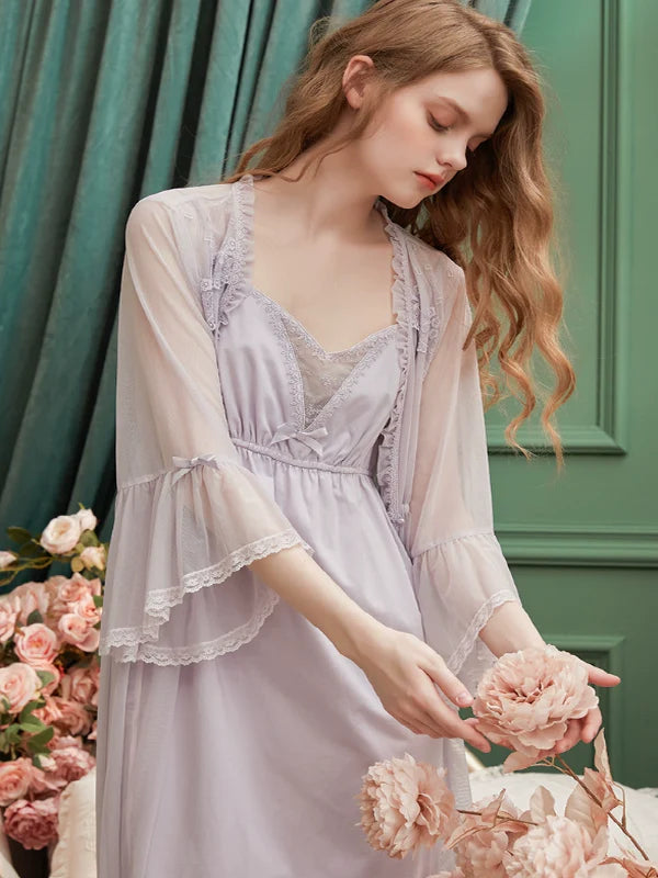 Purple Dream Blossom Nightgown
